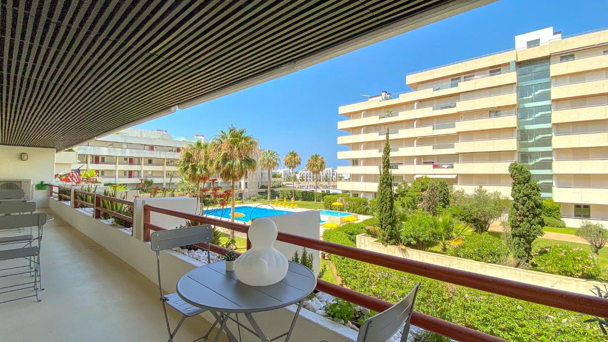 Yes! Incrivel Vista Piscina T2 Hsr Vilamarina Vilamoura Bagian luar foto